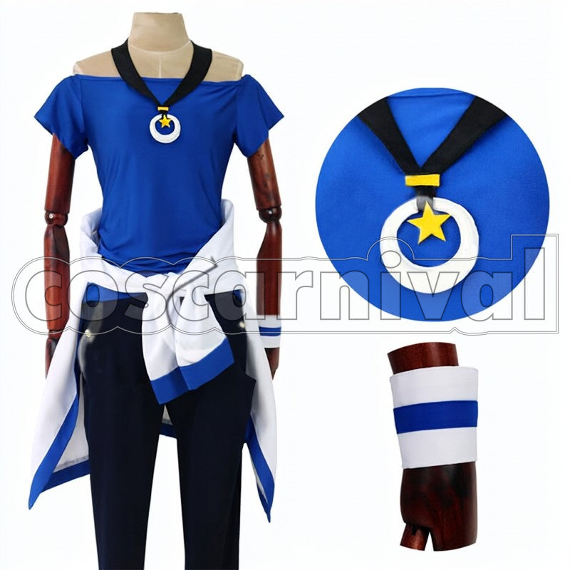 Ambitious MOONS Hikaru Osari cosplay costume from B-PROJECT Anime Beat, front view 2