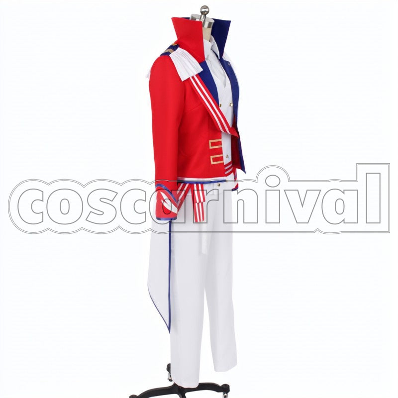 Ambitious Tomohisa Kitakado OP Theme Song cosplay costume from B-PROJECT Anime Beat, side view