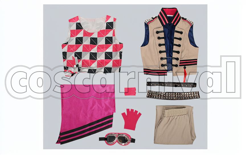 KiNG Haruhi Teramitsu Cosplay cosplay costume from B-PROJECT KiLLER, set view