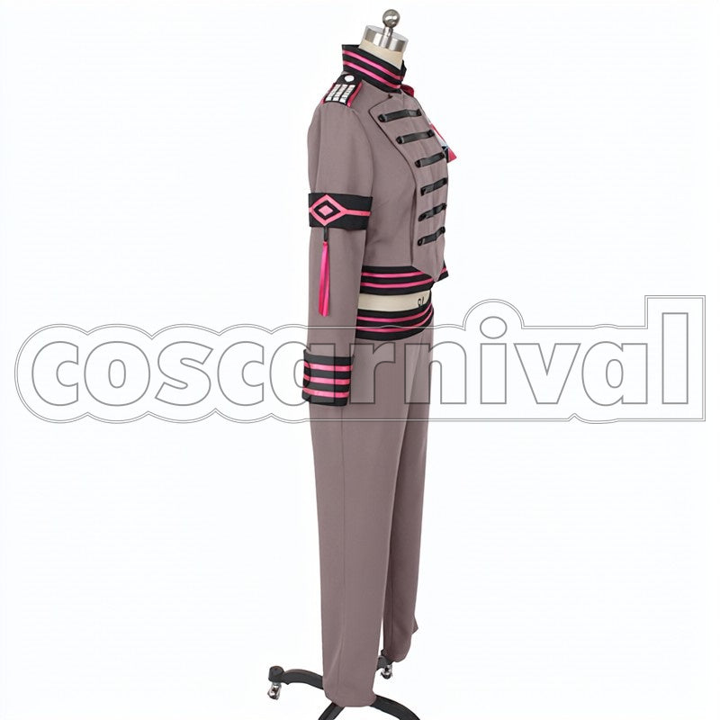 Miroku Shingari cosplay costume from B-PROJECT KiLLER KiNG, side view