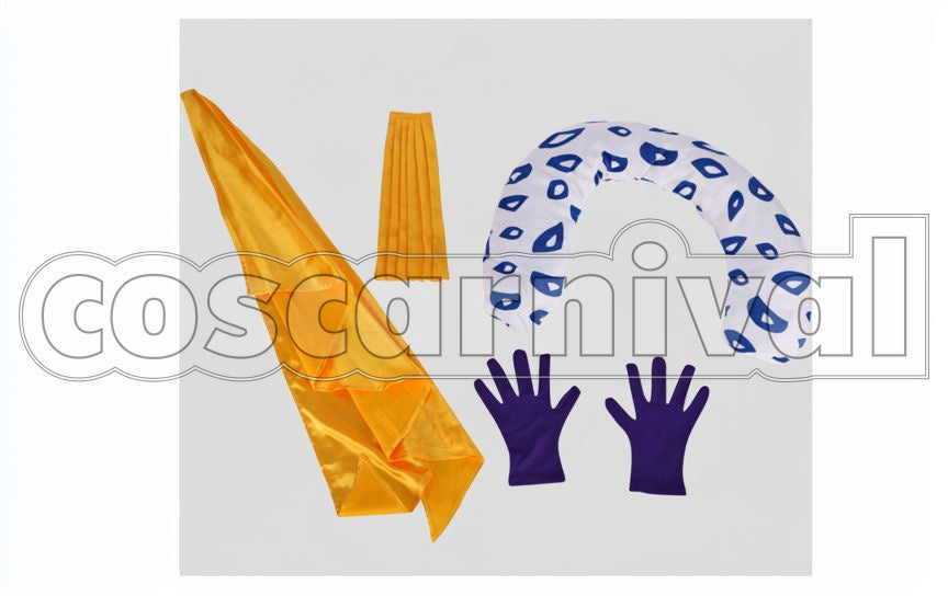 *Dangerous OP Theme Song Akane Fudo Cosplay cosplay costume from B-PROJECT Muteki, accessory set view