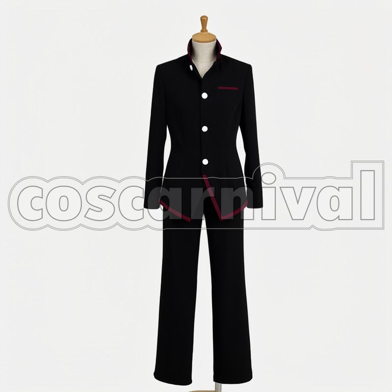 Koyomi Araragi cosplay costume from Bakemonogatari, front view