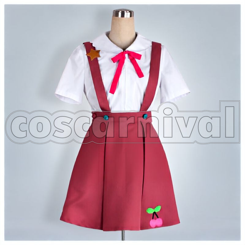 Hachikuji Cosplay cosplay costume from Bakemonogatari Mayoi, front view 1