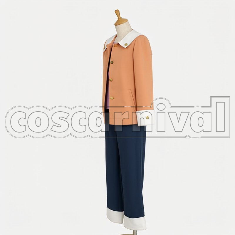 Nadeko Sengoku cosplay costume from Bakemonogatari, side view