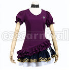 Ako Udagawa BLACK SHOUT cosplay costume from BanG Dream!, front view 2