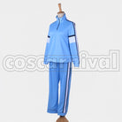 Mirai Kuriyama Cheer Squad Sportswear cosplay costume from Beyond the Boundary, side view