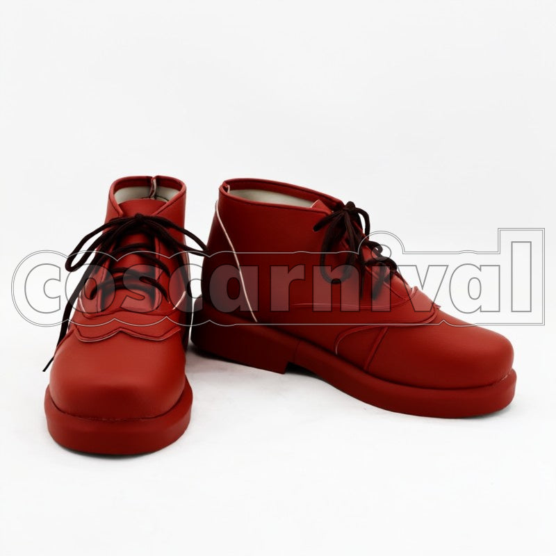 Mirai Kuriyama cosplay costume from Beyond the Boundary, side view