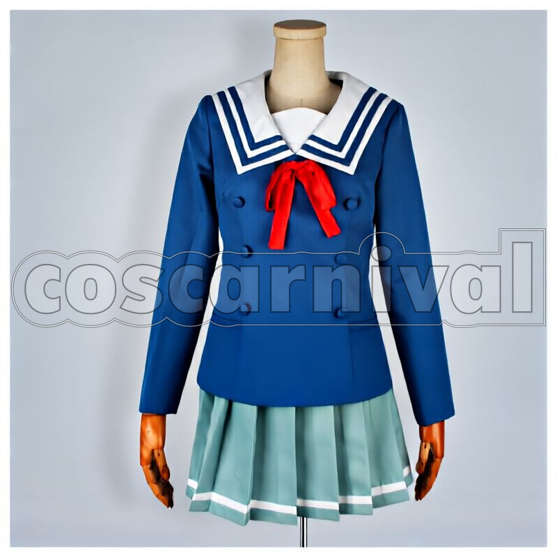 Boundary Mirai Kuriyama, Mitsuki Nase School Uniform Cosplay cosplay costume from Beyond the, front view 1