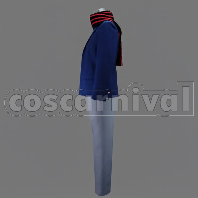 Hiroomi Nase cosplay costume from Beyond the Boundary, side view
