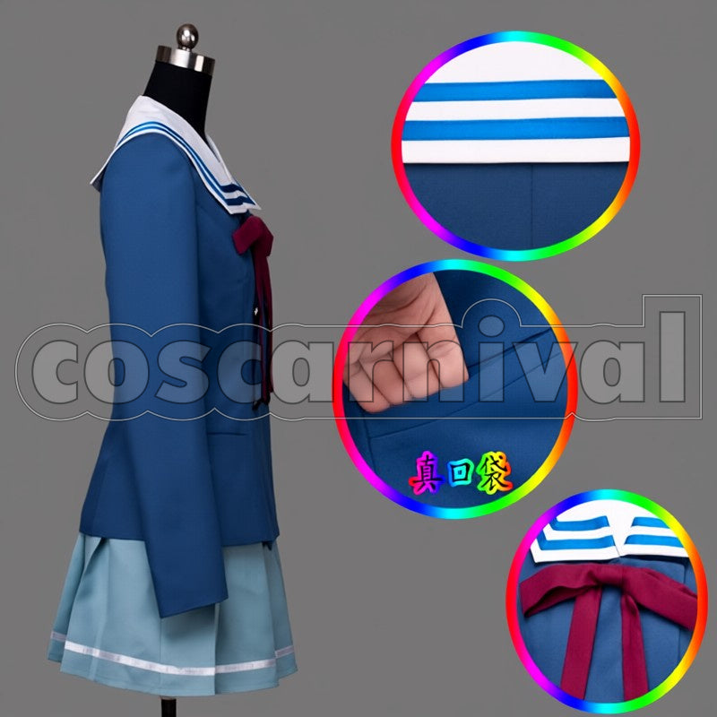 Mitsuki Nase nase mitsuki cosplay costume from Beyond the Boundary, side view