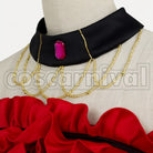 Madam Red Ball Gown cosplay costume from Black Butler, detail-2