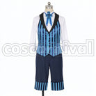 of the Atlantic Ciel Phantomhive cosplay costume from Black Butler Book, front view 2