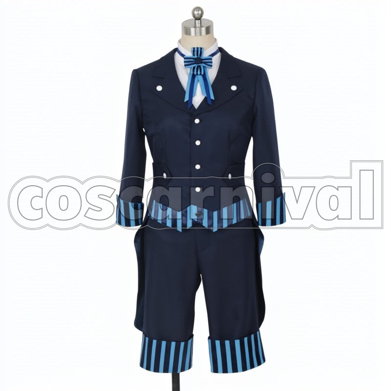Ciel Phantomhive cosplay costume from Black Butler, front view
