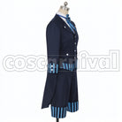 of the Atlantic Ciel Phantomhive cosplay costume from Black Butler Book, side view