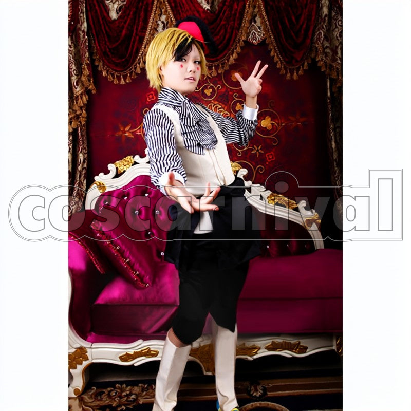 Black Butler cosplay costume, front view