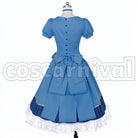 of the Atlantic Elizabeth Midford cosplay costume from Black Butler Book, back view