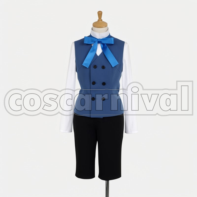 Phantomhive Black cosplay costume from Black Butler Ciel, front view 2
