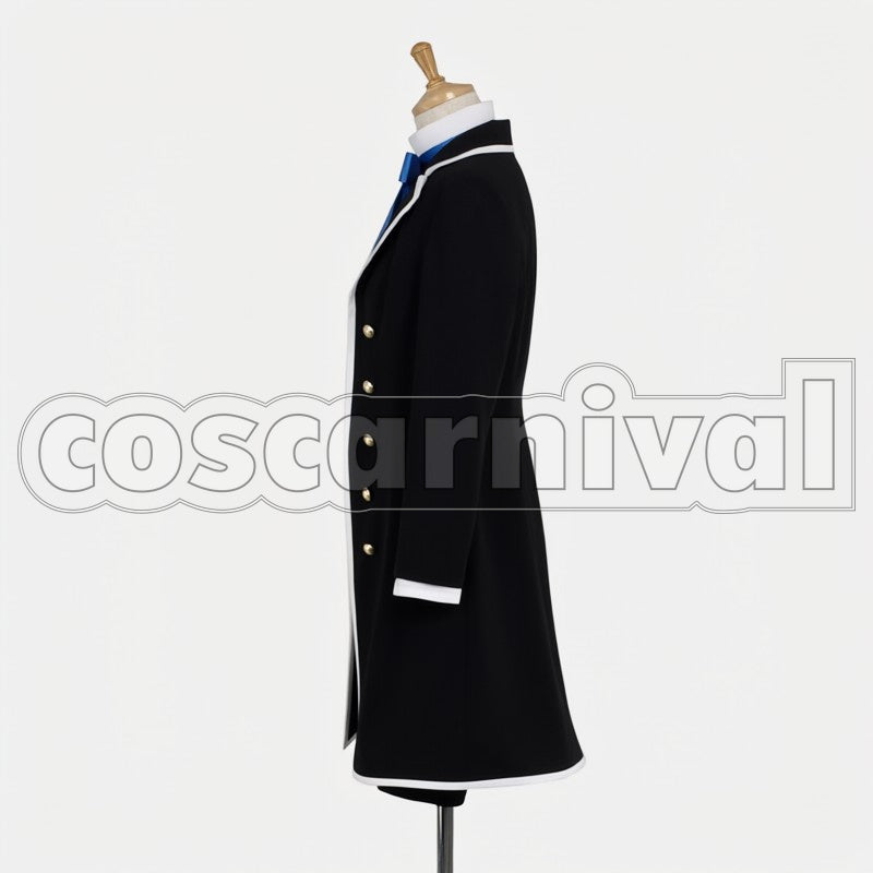 Phantomhive Black cosplay costume from Black Butler Ciel, side view