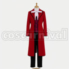 Grell Sutcliff cosplay costume from Black Butler, front view