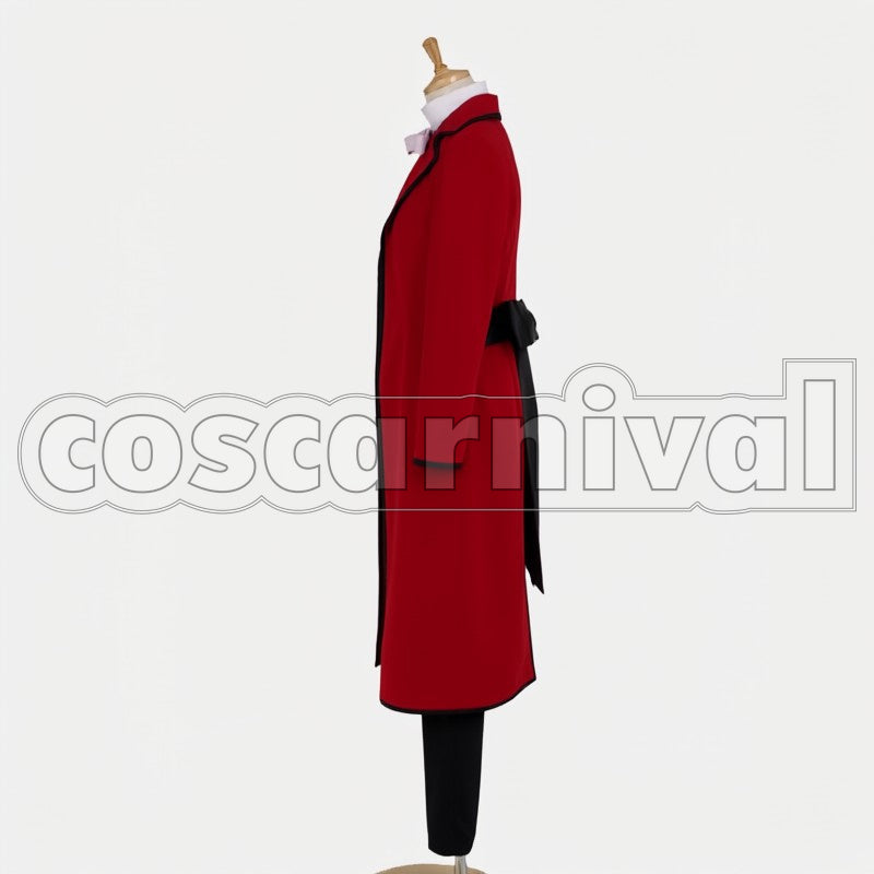 Grell Sutcliff cosplay costume from Black Butler, side view