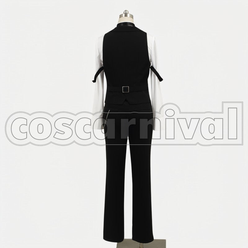 Claude Faustus cosplay costume from Black Butler II, back view 2