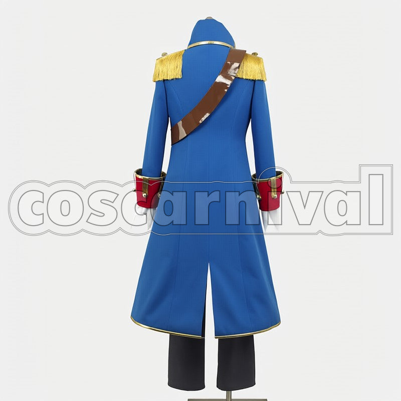 Ciel Phantomhive Masquerade cosplay costume from Black Butler II, back view