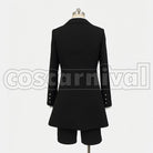 Ciel Phantomhive Mourning cosplay costume from Black Butler II, back view