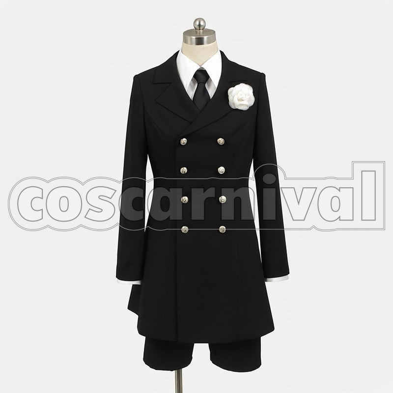Ciel Phantomhive cosplay costume from Black Butler, front view