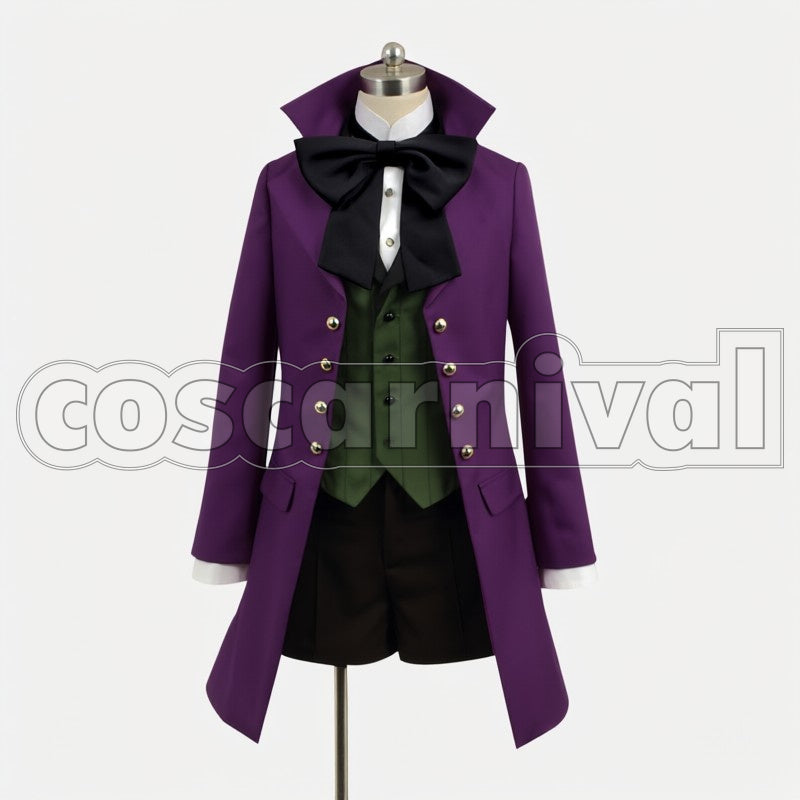 Alois Trancy cosplay costume from Black Butler, front view