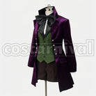 Alois Trancy Deluxe cosplay costume from Black Butler II, front view 2
