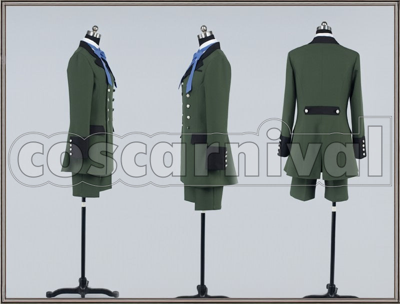 fantomuhaivu cosplay costume from Black Butler shieru, side view