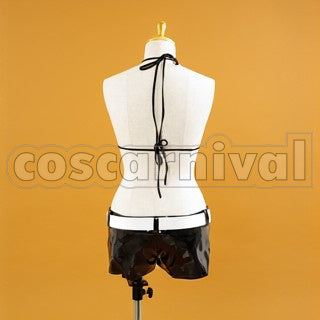 Rock Shooter BRS cosplay costume from Black, back view 2