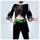 Theater Starless Kasumi Cosplay cosplay costume from Black Star:, front view 1