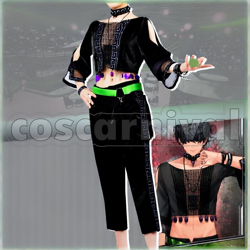 Theater Starless Kasumi Cosplay cosplay costume from Black Star:, front view 3