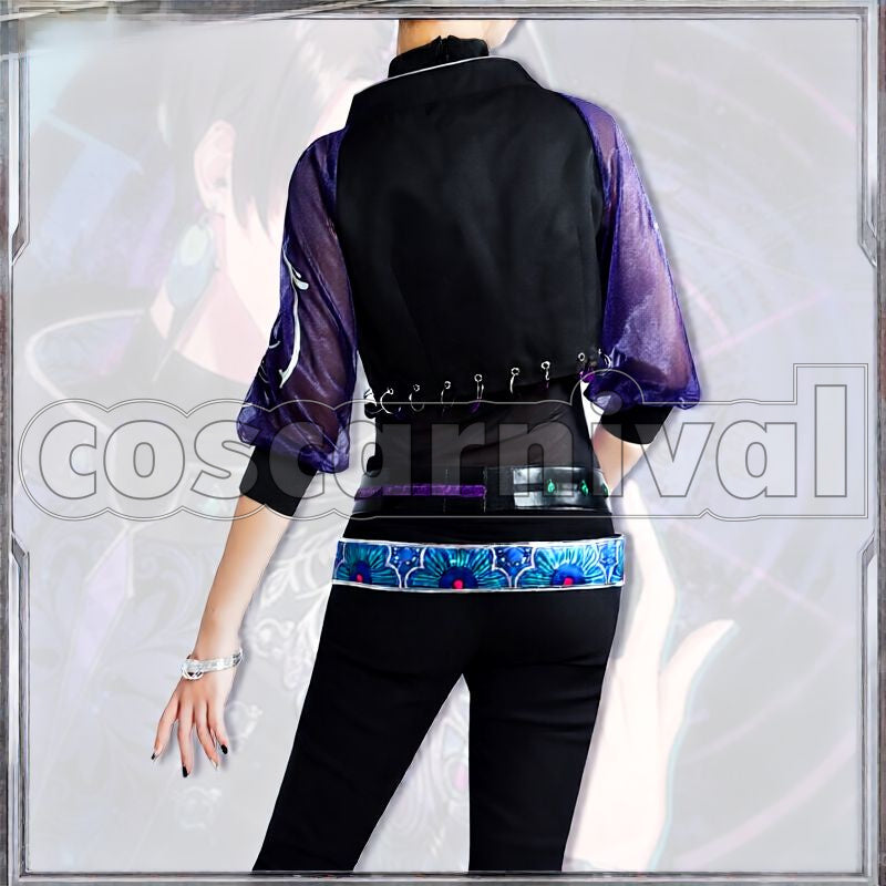 Theater Starless Team C Mokuren Stage Costume C Cosplay cosplay costume from Black Star:, back view