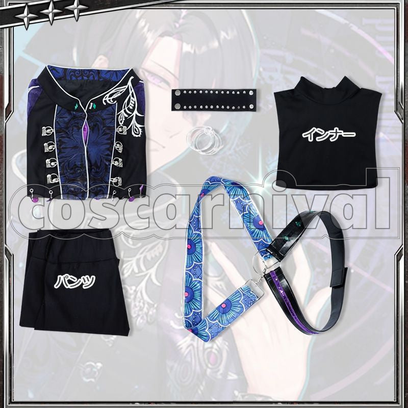Theater Starless Team C Mokuren Stage Costume C Cosplay cosplay costume from Black Star:, set view
