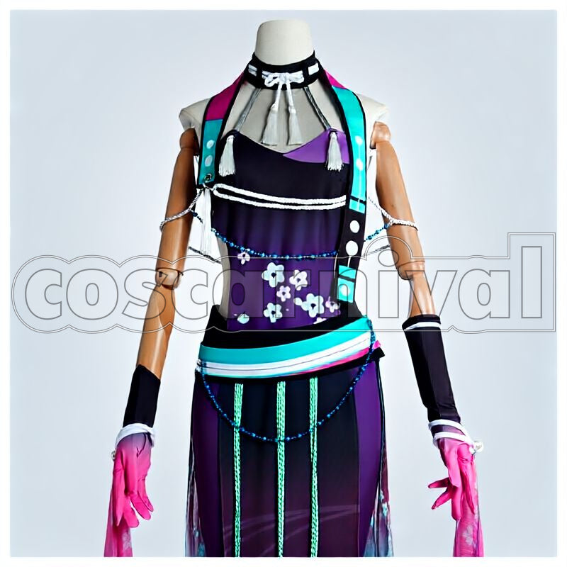 Theater Starless Team C Qu Hana Hodoku Cosplay cosplay costume from Black Star:, front view 1