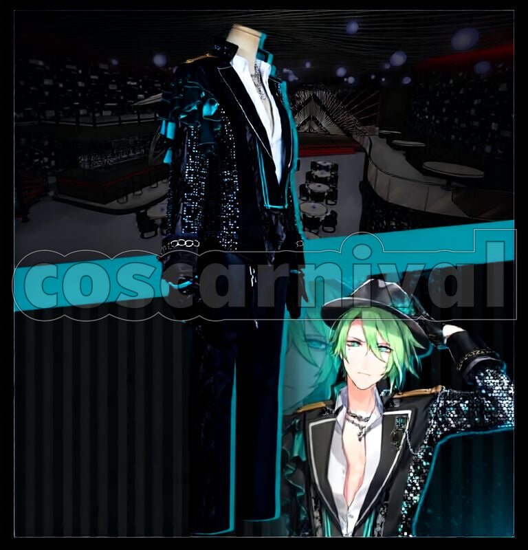 Theater Starless Team P Rindou Cosplay cosplay costume from Black Star:, front view 3