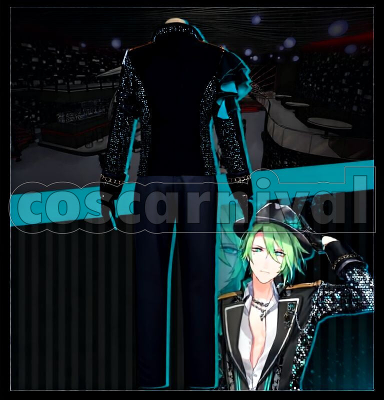 Theater Starless Team P Rindou Cosplay cosplay costume from Black Star:, back view