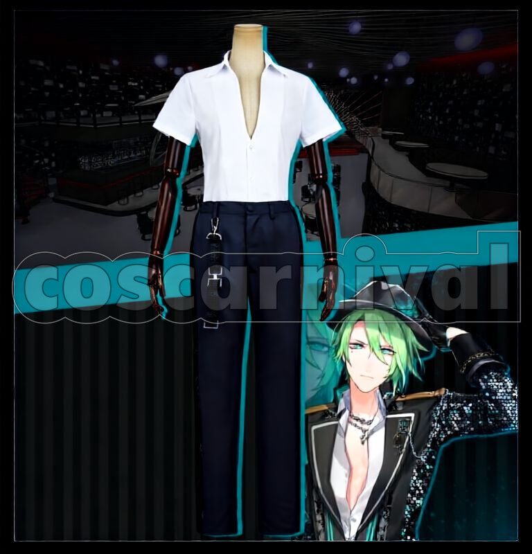 Theater Starless Team P Rindou Cosplay cosplay costume from Black Star:, front view 5