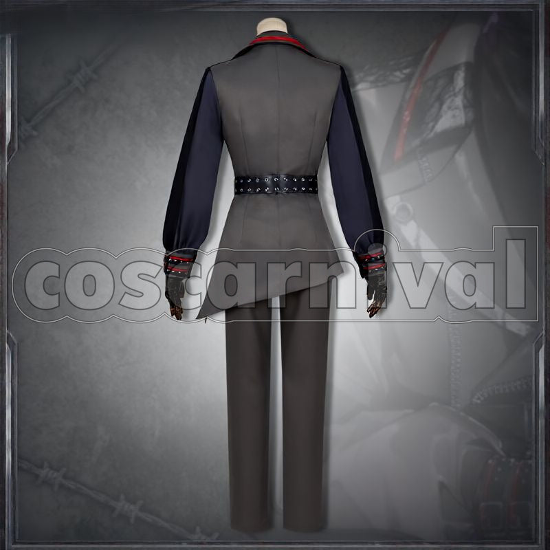 Theater Starless Team W Mokuren Cosplay cosplay costume from Black Star:, back view 1
