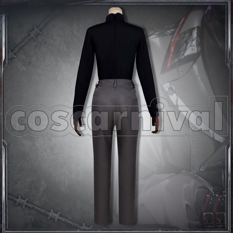 Theater Starless Team W Mokuren Cosplay cosplay costume from Black Star:, back view 2