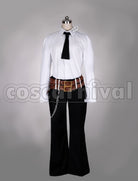 Hazama Yuuki Terumi cosplay costume from BlazBlue, front view 3