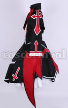 Rachel Alucard cosplay costume from BlazBlue, back view
