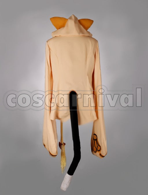 Taokaka cosplay costume from BlazBlue, back view