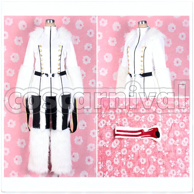 Starrk Espada Cosplay cosplay costume from Bleach Coyote, front view 2