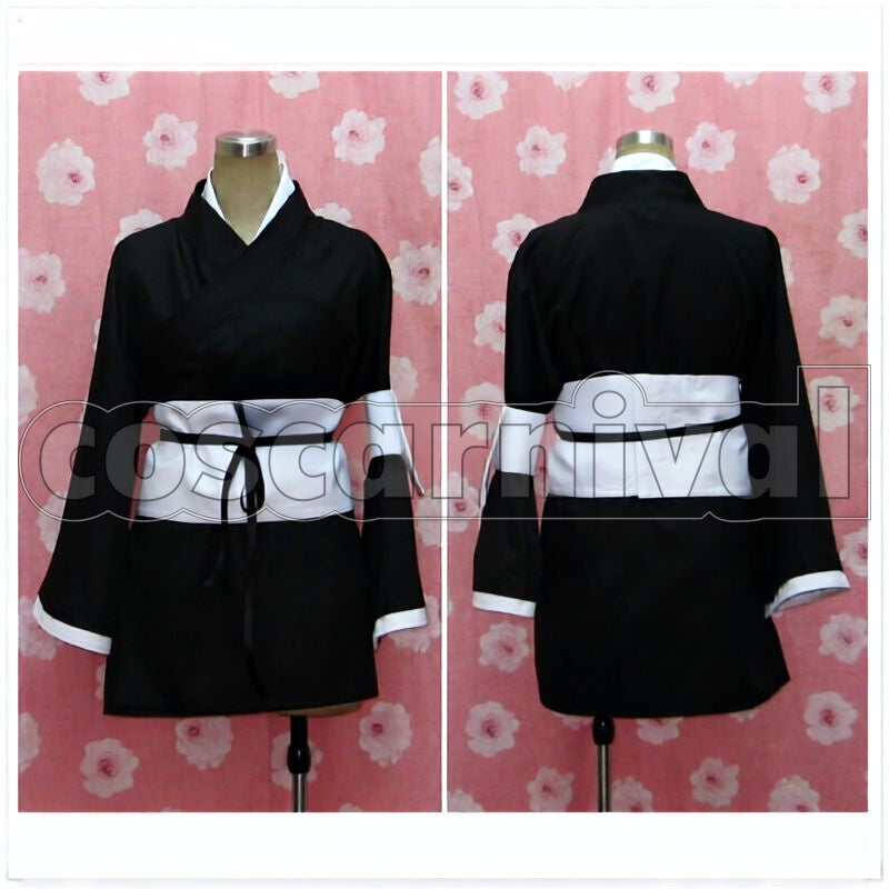 Kurotsuchi Lieutenant Cosplay cosplay costume from Bleach Nemu, detail-1