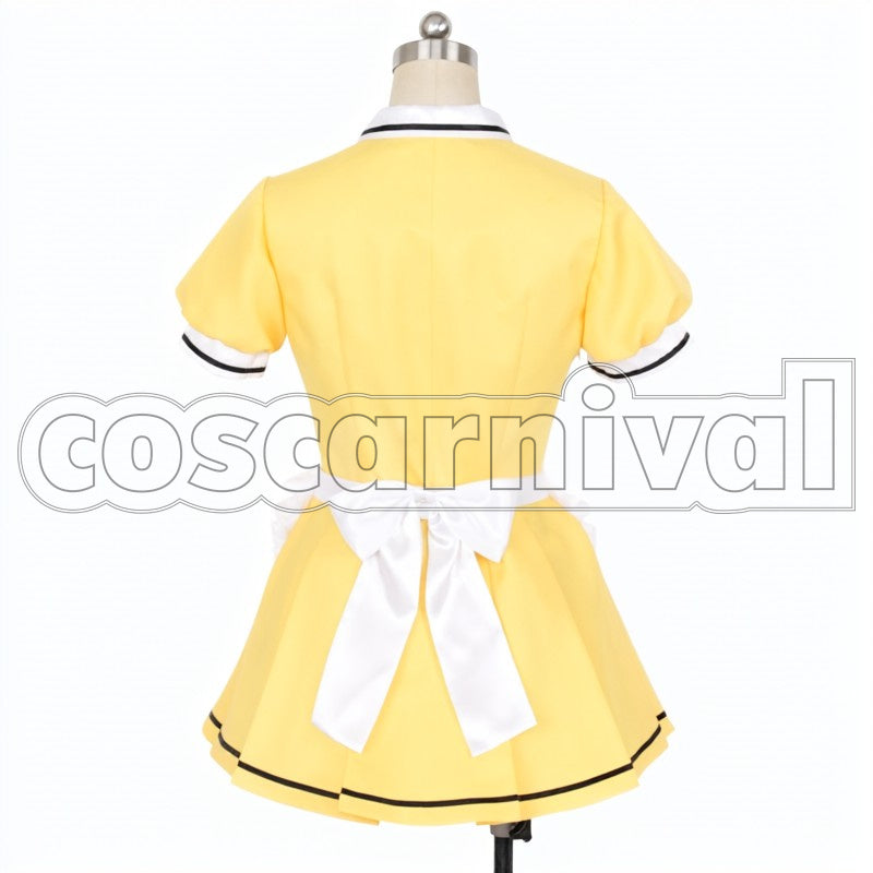 Mafuyu Hoshikawa cosplay costume from Blend S, back view