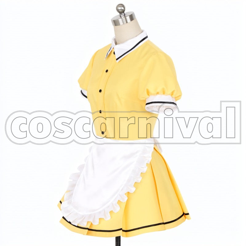 Mafuyu Hoshikawa cosplay costume from Blend S, side view 2