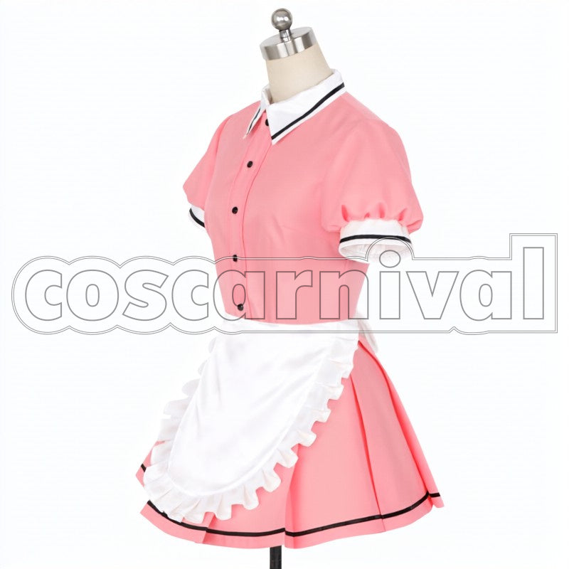 Maika Sakuranomiya cosplay costume from Blend S, side view 2